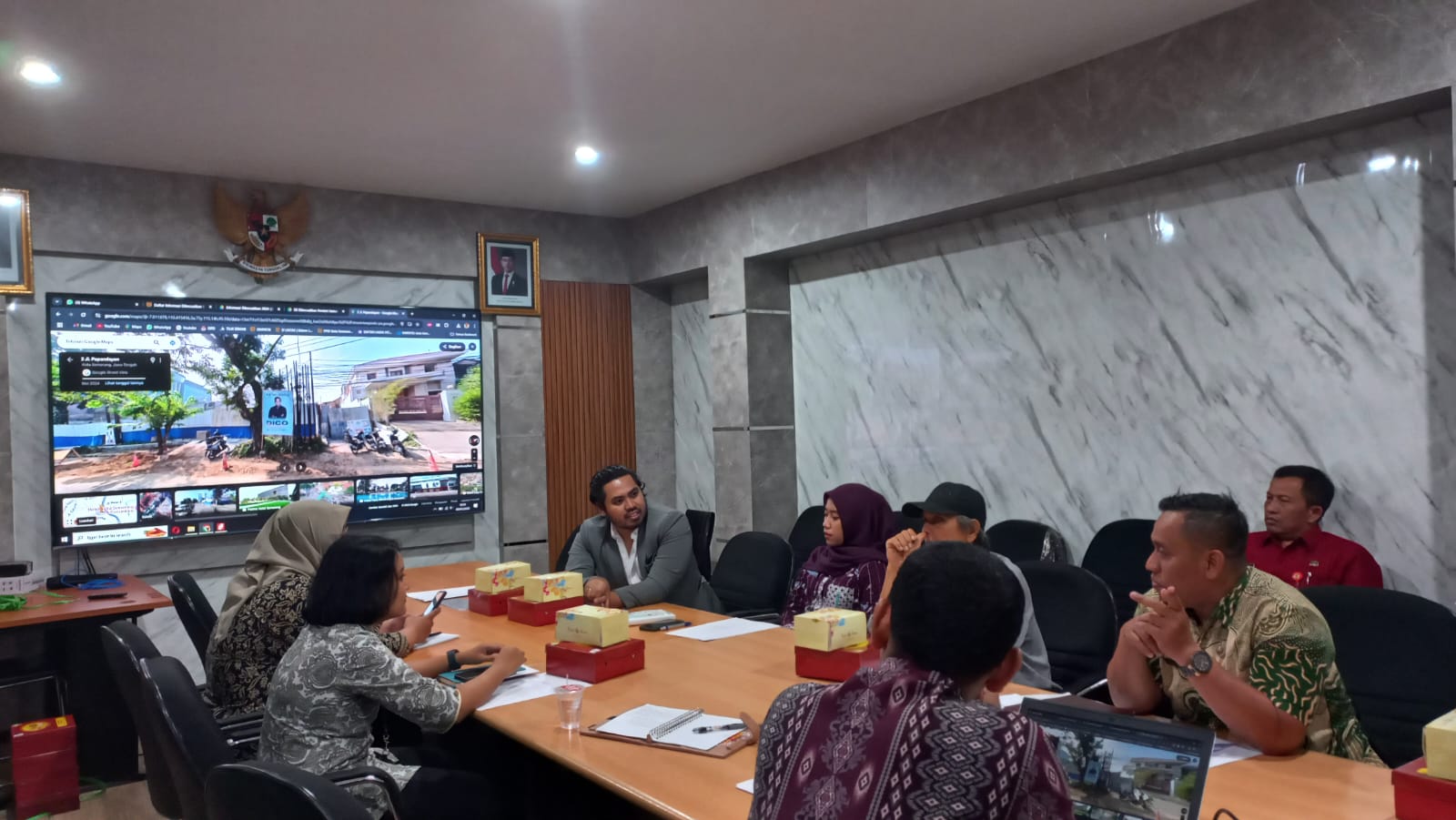 Diskominfo Kota Semarang Gelar Rapat Koordinasi Persiapan Jawaban Permohonan Informasi